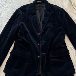 Polo by Ralph Lauren Dark Blue Corduroy Blazer